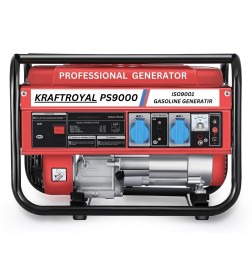גנרטור בנזין חד פאזי Kraft Royal  PS9000