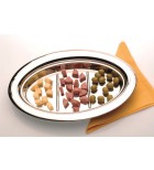 מגש אובלי ברגהוףמחולק לשלושה 35+24 ס"מ