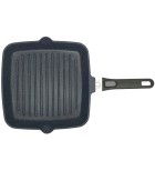 B&H - מחבת גריל 28 ס"מ, ידית מוסרת